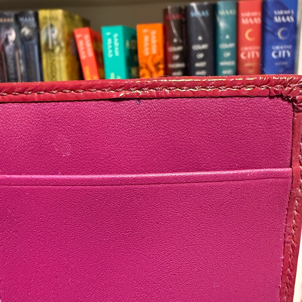 Vintage Coach Signature Canvas & Leather Checkbook Cover - Picture 7 of 7